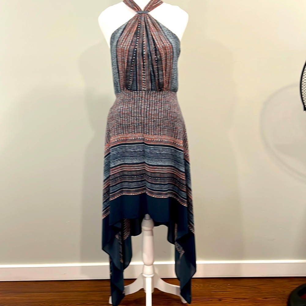 BCBGMAXAZRIA size 4 halter dress